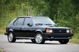 1986 Dodge Omni Shelby blk | 24 X 36 INCH POSTER - £16.43 GBP