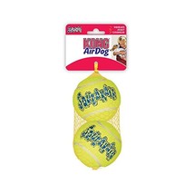 Kong Air Dog Squeaker Tennis Balls Large 2pk  - £14.67 GBP