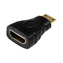 Startech HDACFM HDMI MINI HDMI ADAPTER UHD 4K MINI HDMI TO HDMI ADAPTER M/F - $40.58
