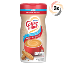 3x Containers Nestle Coffee Mate Lite The Original Coffee Creamer | 11oz - £17.24 GBP
