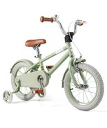Kids Bike with Adjustable Handlebar and Saddle Green-14 Inches - Color: ... - €131,44 EUR