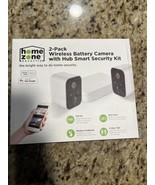 Home Zone Security Wireless Battery Camera with Hub 1080P 2.4GHz 64GB - $176.57 CAD