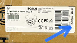 Lot of 10 Bosch NII-50022-A3 IP Indoor 5000 HD 1080p 3-10mm Camera AVF F... - $1,800.40