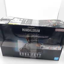 Bandai Star Wars The Mandalorian Boba Fett 1:12 Scale Plastic Model Kit Sealed - £31.00 GBP