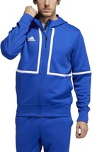 adidas Mens Under The Lights Full Zip Jacket,Team Royal Blue/White Size:XX-Large - £56.36 GBP