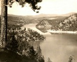 RPPC Beauty Bay Lake Idaho ID View Overlooking Lake UNP 1940s Postcard  - $3.91