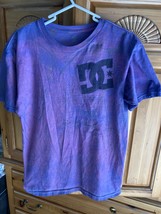 DC Star Logo T Shirt Multicolored Tye Dye short sleeve men’s size Medium - £15.93 GBP