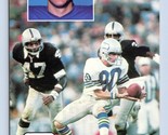 1982 Seattle Seahawks Steve Largent Team Issued UNP Chrome Postcard M2 - $34.60