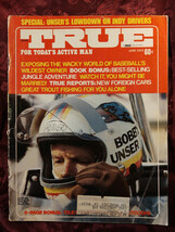 True June 1973 Bobby Unser Charles O. Finley Skydiving Beaver Ponds Panjamon - £7.75 GBP