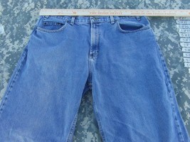 Adult Men&#39;s Kirkland Blue Denim 100% Cotton Zipper Fly Button Waist Jean... - £15.86 GBP