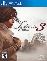 Syberia 3 (Sony PlayStation 4, 2017) - $20.00