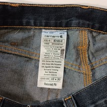 Carhartt BD1484-M Relaxed Fit Jeans Men’s Blue Cotton Blend Jeans Size (32×30) image 3