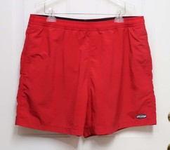 New Sz XL Chaps Mens Red Nylon w/Mesh Liner Swim Shorts Trunks W 36-38 I... - £10.96 GBP