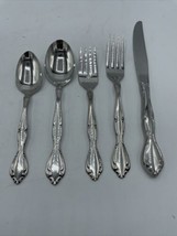 Oneida Community Stainless Cantata 5-Piece Place Setting Dinner Fork Spo... - $69.29