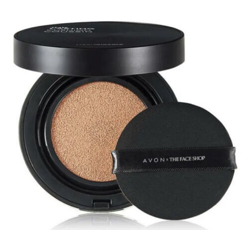 THE FACE SHOP INK LASTING CUSHION C50 TAN, SLIM FIT NIB DISCONTINUED - $30.99