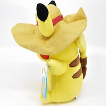 2022 Jazwares Pokémon Nintendo Summer Hat Pikachu 8.5" Plush Toy NWT - £12.65 GBP