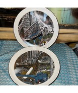 Franklin McMahon 1978 Set Of 2 Limited Edition Chicago Collector Plates ... - $33.60 CAD