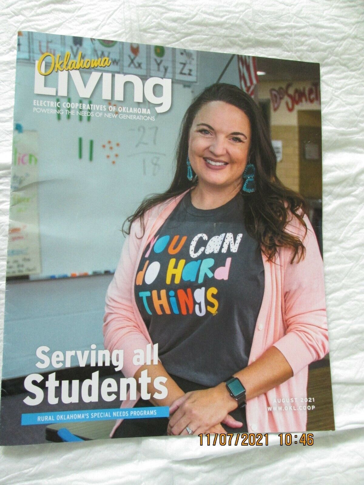 Oklahoma Living Electric Cooperatives of Oklahoma Magazine Aug 2021 New - $5.00