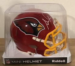 Simeon Rice Signed Alt Flash Cardinals   Mini Riddell Helmet Beckett Hol... - $171.49