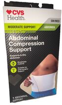 CVS Health abdominal compression support, Moderate Support Size SM/MED - $7.80