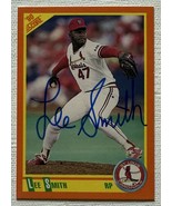 Lee Smith Autographed Signed 1990 Score Traded Baseball Card - St. Louis... - €13,01 EUR