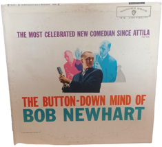 The Button-Down Mind Of Bob Newhart 1960 LP WB W1379 Monaural Mono VG+ / VG+ - £10.24 GBP
