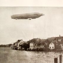 German Airship Of War Zeppelin IV Blimp 1908 Historical Military Aviatio... - €17,16 EUR