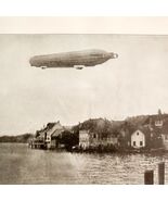 German Airship Of War Zeppelin IV Blimp 1908 Historical Military Aviatio... - €17,15 EUR