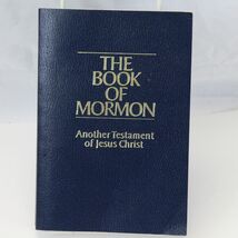 Book of Mormon Another Testament of Jesus Christ Bonded Leather LIKE NEW - $7.34