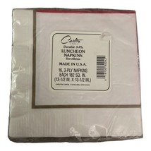 Vintage Carlton Cards Luncheon Napkins (16) Christmas Horn *New - €4,28 EUR