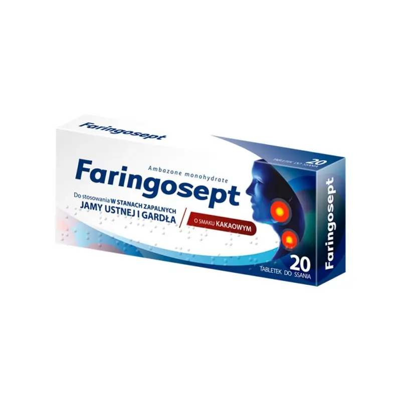 Faringosept - for sore and sore throat-20 tabs.(PACK OF 2 ) - €43,11 EUR