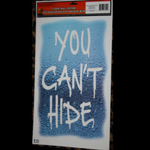 Gothic Halloween Horror Prop-YOU CAN&#39;T HIDE-Floor Wall Grabber Window Decoration - £3.02 GBP