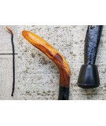 Vintage Irish Black Thorn cane walking stick Shillelagh old 34.5&quot; ESTATE... - $129.99