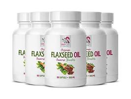 Flaxseed Oil Hair Benefits - Flaxseed Oil Organic 1000mg - Heart Health ... - $68.26