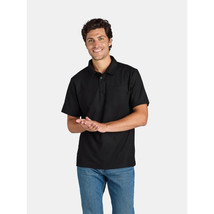 Brahma Men&#39;s Short Sleeve Work Polo Size LARGE Relaxed UPF Moisture Wick... - $16.99
