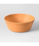 Room Essentials Cereal Bowl 1036ml Orange Plastic Dishwasher Safe - $185.09 MXN