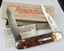 NEW 1993 vintage Remington USA bullet pocket knife R4356 box LARGE never... - $74.99