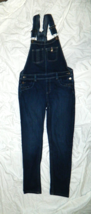 Youth Girls Classic Jordache Brand Blue Denim Overalls size 10-12 / 28x27 - £12.48 GBP