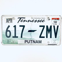 2018 United States Tennessee Putnam County Passenger License Plate 617 ZMV - £13.30 GBP