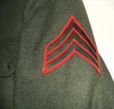 USMC winter wool service coat &amp; trousers CR Ransom "tailored" - $75.00