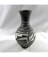Navajo Vase Tsosie SW Pottery 5 1/4&quot; Carved Painted OOAK New Mexico Nati... - £53.35 GBP