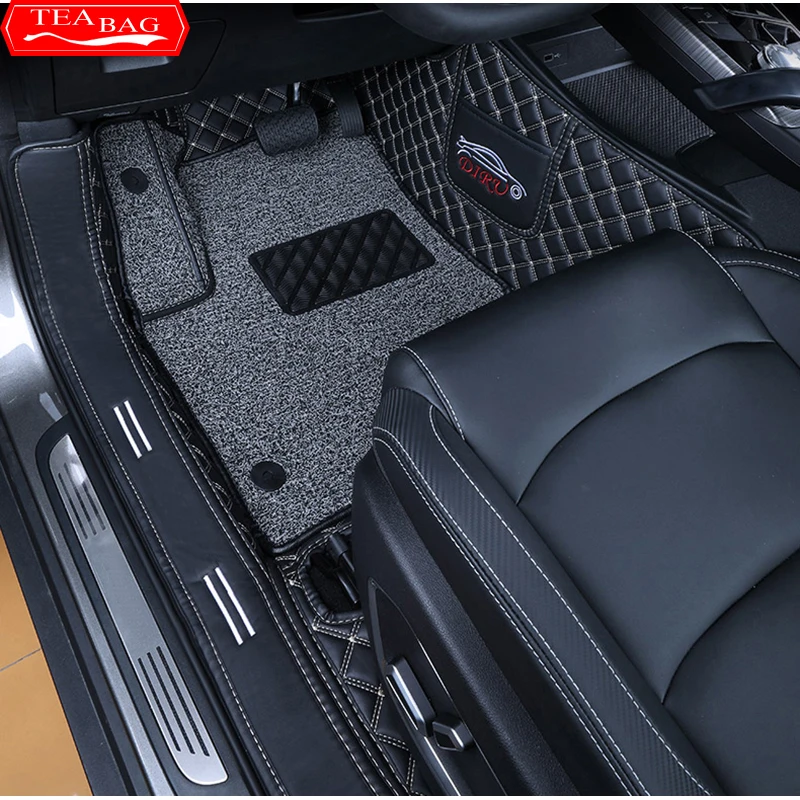 For Geely Atlas Pro Azkarra 2020 2021 2022 Car Floor Mats Double Layer PU - $260.32+