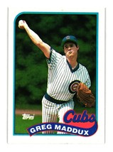 1989 Topps #240 Greg Maddux Chicago Cubs - £3.19 GBP
