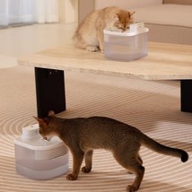 Induction Wireless Cat Water Fountain Large Capacity - £32.48 GBP+