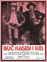 9614.Decoration Poster.Yugoslavian movie Butch Cassidy and the Sundance Kid art - £13.01 GBP+