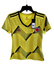 Adidas ClimaCool Federacion Columbiana De Futbol Soccer Jersey Girls XL - £21.79 GBP