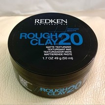 Redken 20 Rough Clay Matte Texturizer Hair 1.7 oz 49g 50ml Full Size NEW - £38.87 GBP
