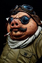 1/10 BUST Resin Steampunk Model Kit Pig Snout Post Apocalypse Unpainted - £11.98 GBP