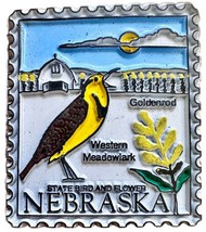 Nebraska Postage Stamp Fridge Magnet - $5.99