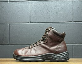 Beaver Creek Brown Leather Mountain Hiking Boots Men’s Sz 8 - £31.31 GBP